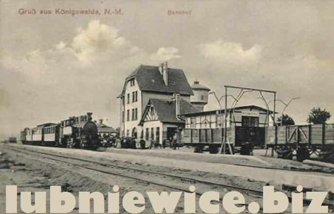 lubniewice koenigswalde nm bahnhof